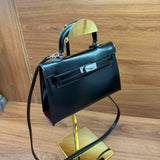 Hermès mini Kelly preta 20cm pronta entrega