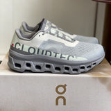 Tênis On Running Cloudmonster Cinza