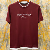 Camiseta Dolce & Gabbana D&G vinho