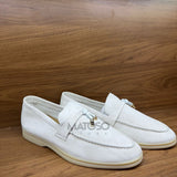 Sapato Loro Piana Cor gelo