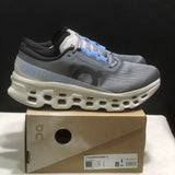Tênis On Running Cloudmonster 3 cinza