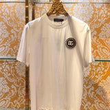 Camiseta Dolce & Gabbana D&G com aplicação de logotipo Branca
