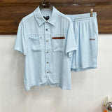 Conjunto Zegna Azul
