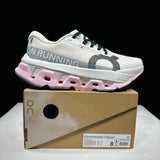 Tênis On Cloudmonster Hyper 3 rosa/branco