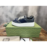 Tênis Gucci GG Supreme Azul/Cinza escuro