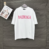 Camiseta de Algodão Balenciaga Branca