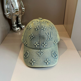 Boné Louis Vuitton Monogram Washed Denim