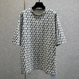 Camisa Valentino de algodão com Estampa Iconographe Toile Bege