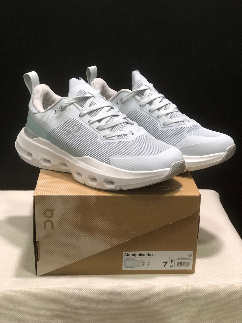Tênis On Cloudpulse Next branco/verde