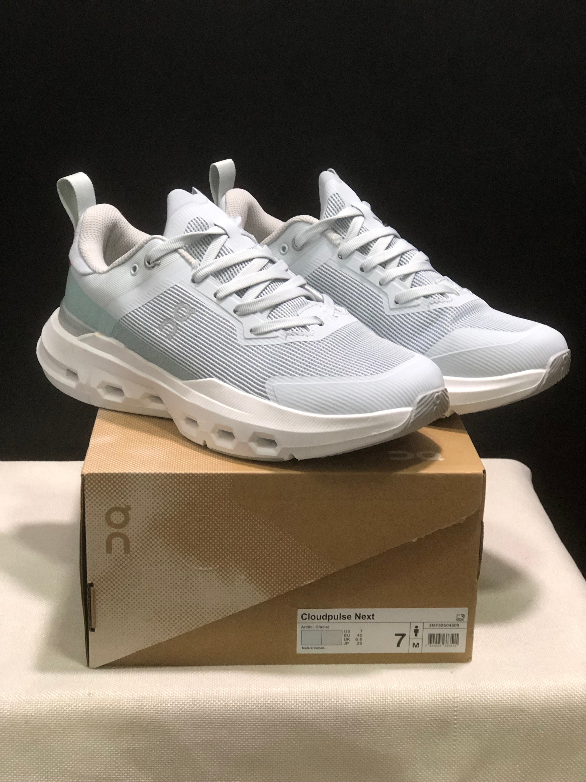 Tênis On Cloudpulse Next branco/verde