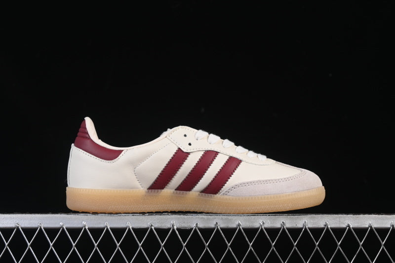 SAMBA OG branco/bordô