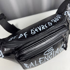 Pochete Balenciaga Graffiti Explorer Belt Bag 40x18CM