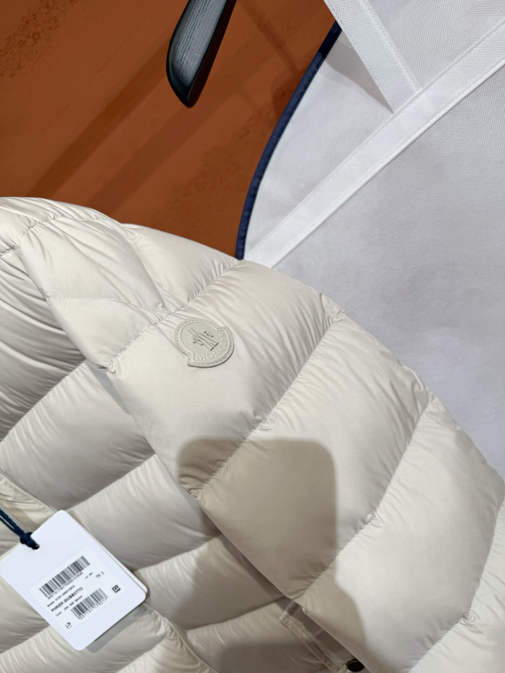 Puffer Moncler jaqueta branco