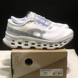 Tênis On Running Cloudmonster 3 branco/cinza