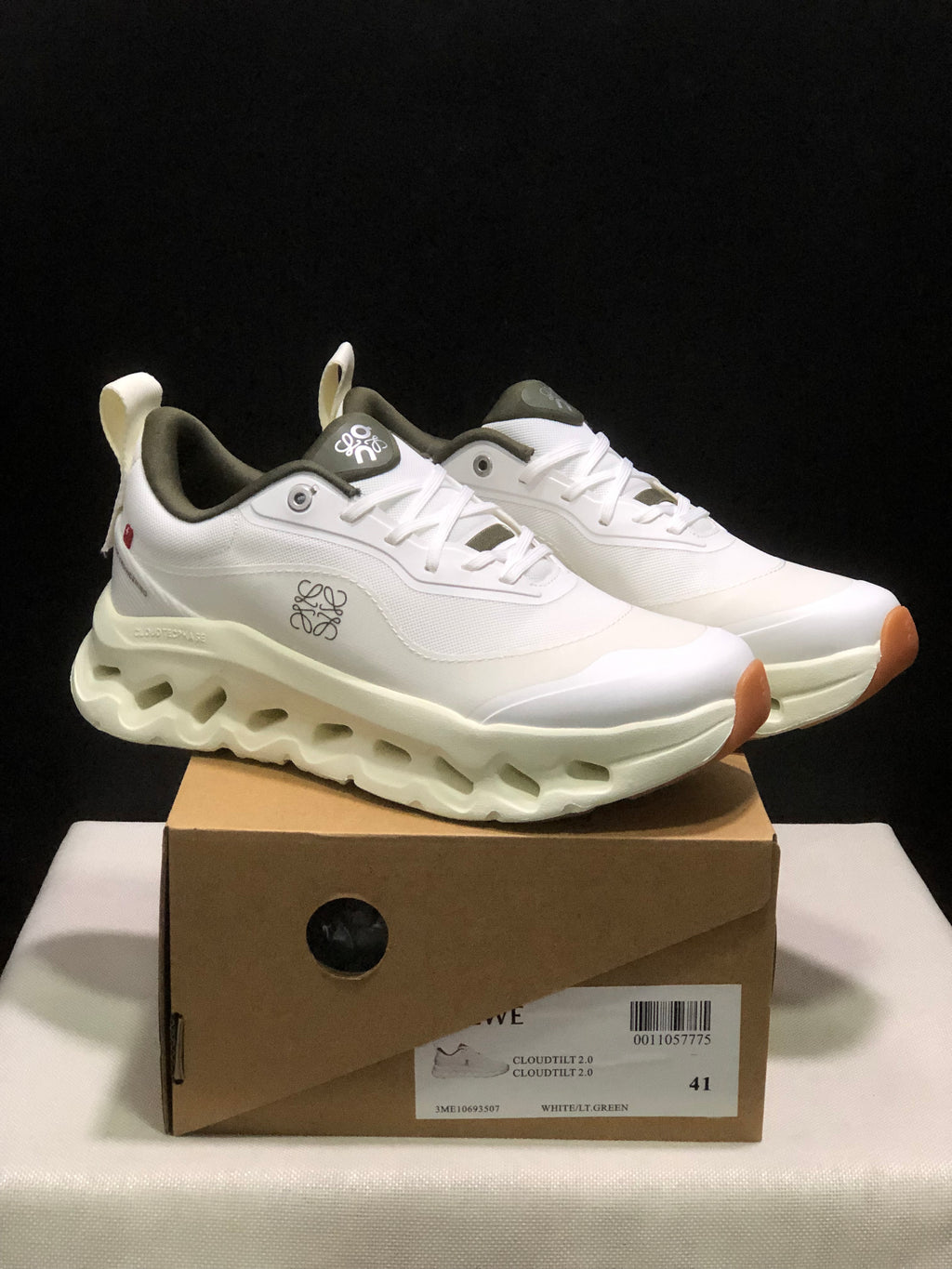 Tênis On Cloudtilt x LOEWE Branco/Bege/Verde