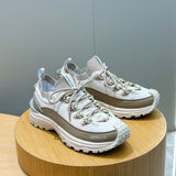 Tênis Moncler Trailgrip lite 3 branco/bege