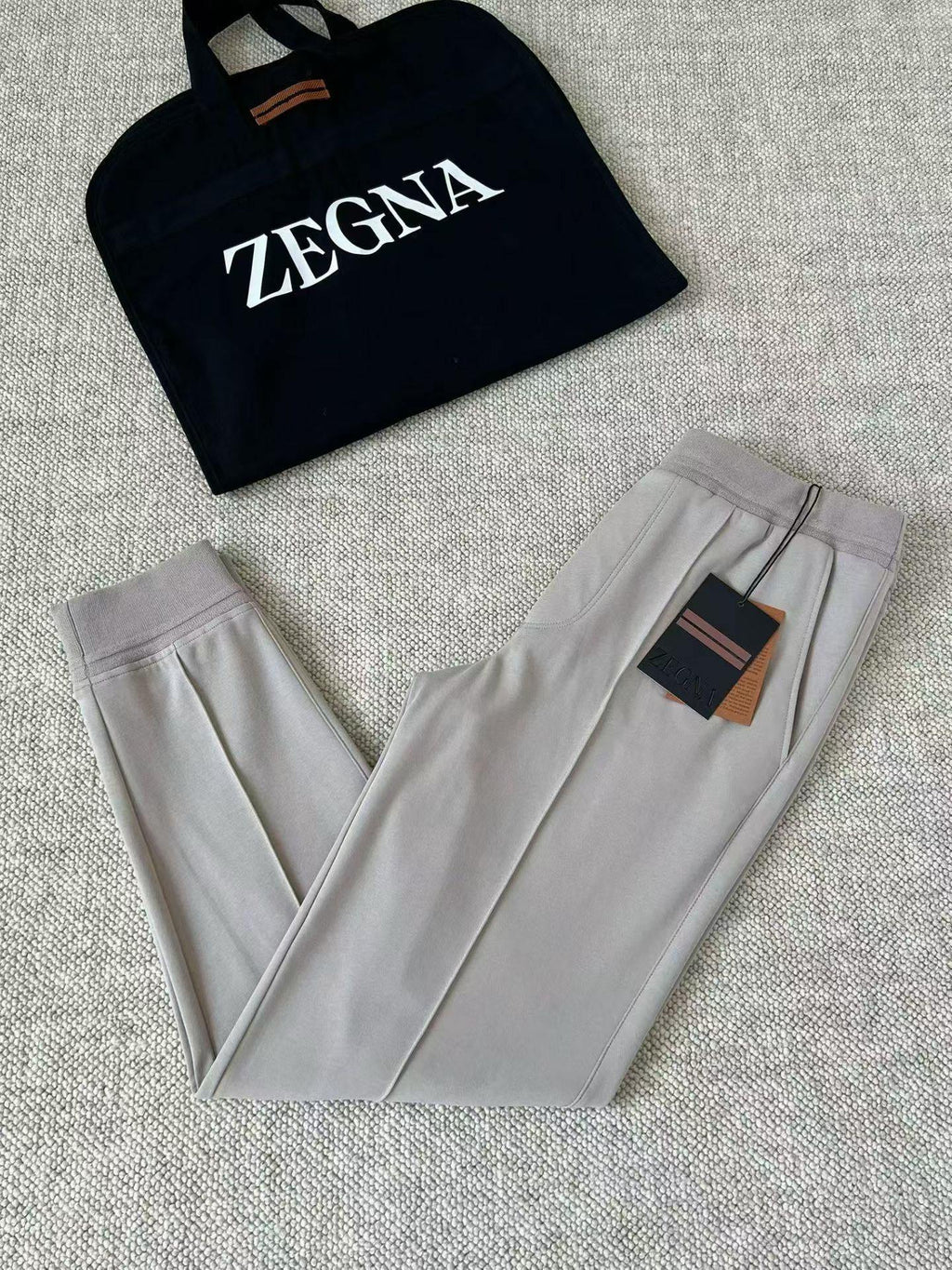 Conjunto Moletom Zegna Branco