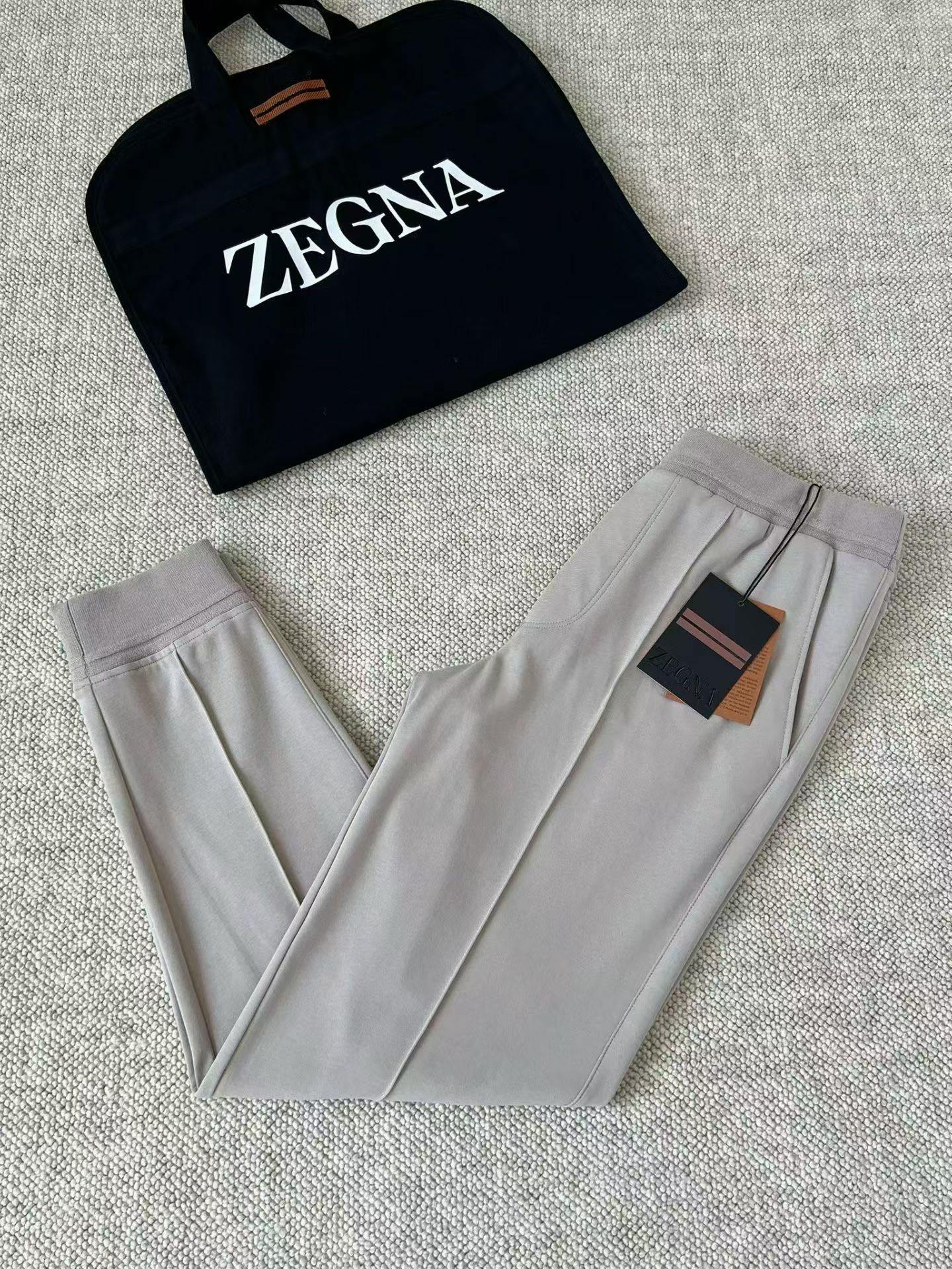 Conjunto Moletom Zegna Branco