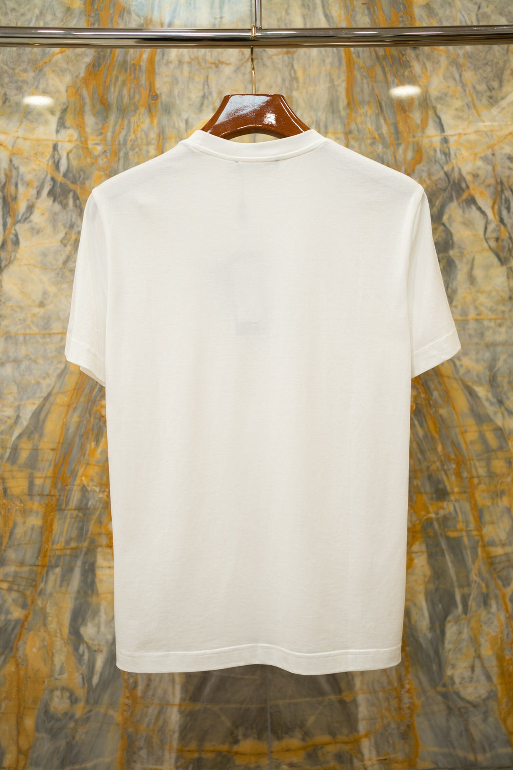 Camiseta Dolce & Gabbana D&G de algodão com logo bordado Branca