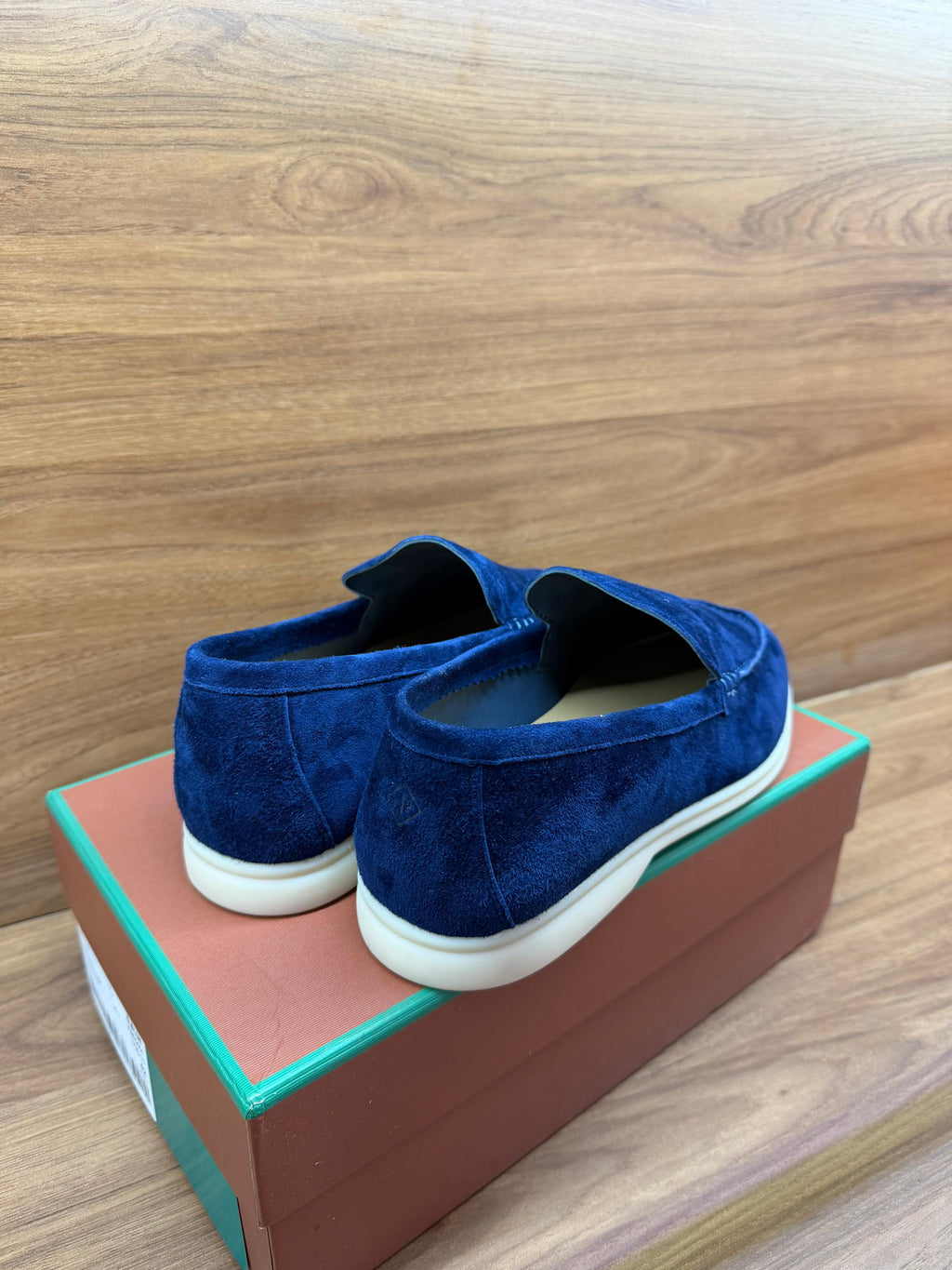 Sapato Loro Piana Azul