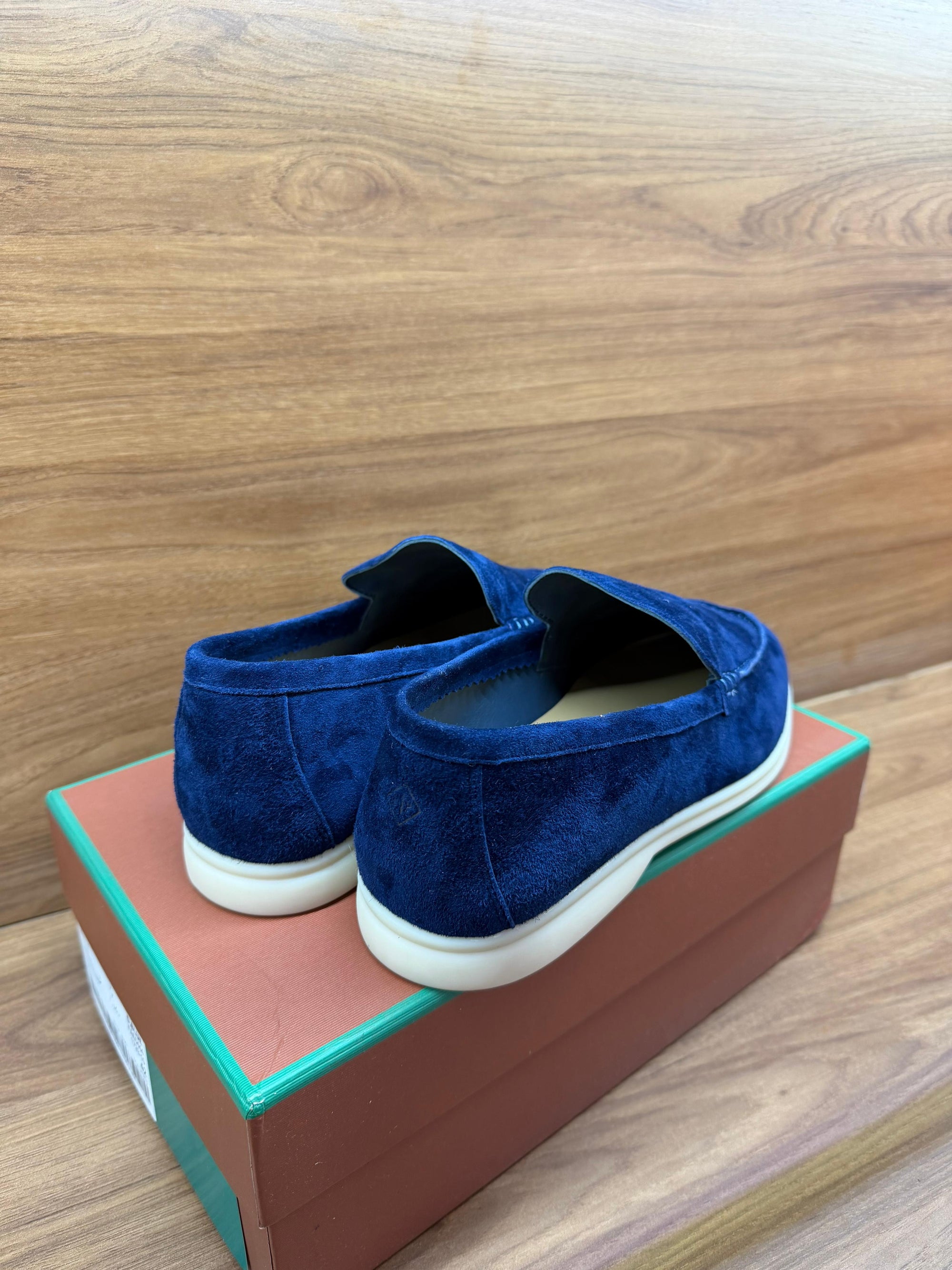Sapato Loro Piana Azul