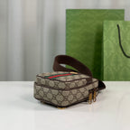 Bag Gucci Ophidia GG Supreme Mini Messenger 12X18X6.9cm