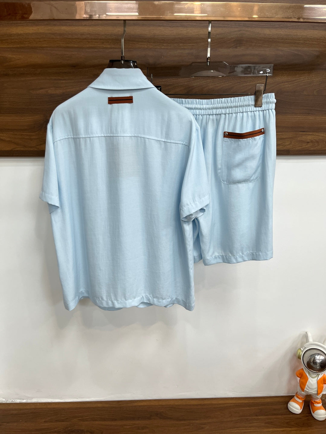 Conjunto Zegna Azul