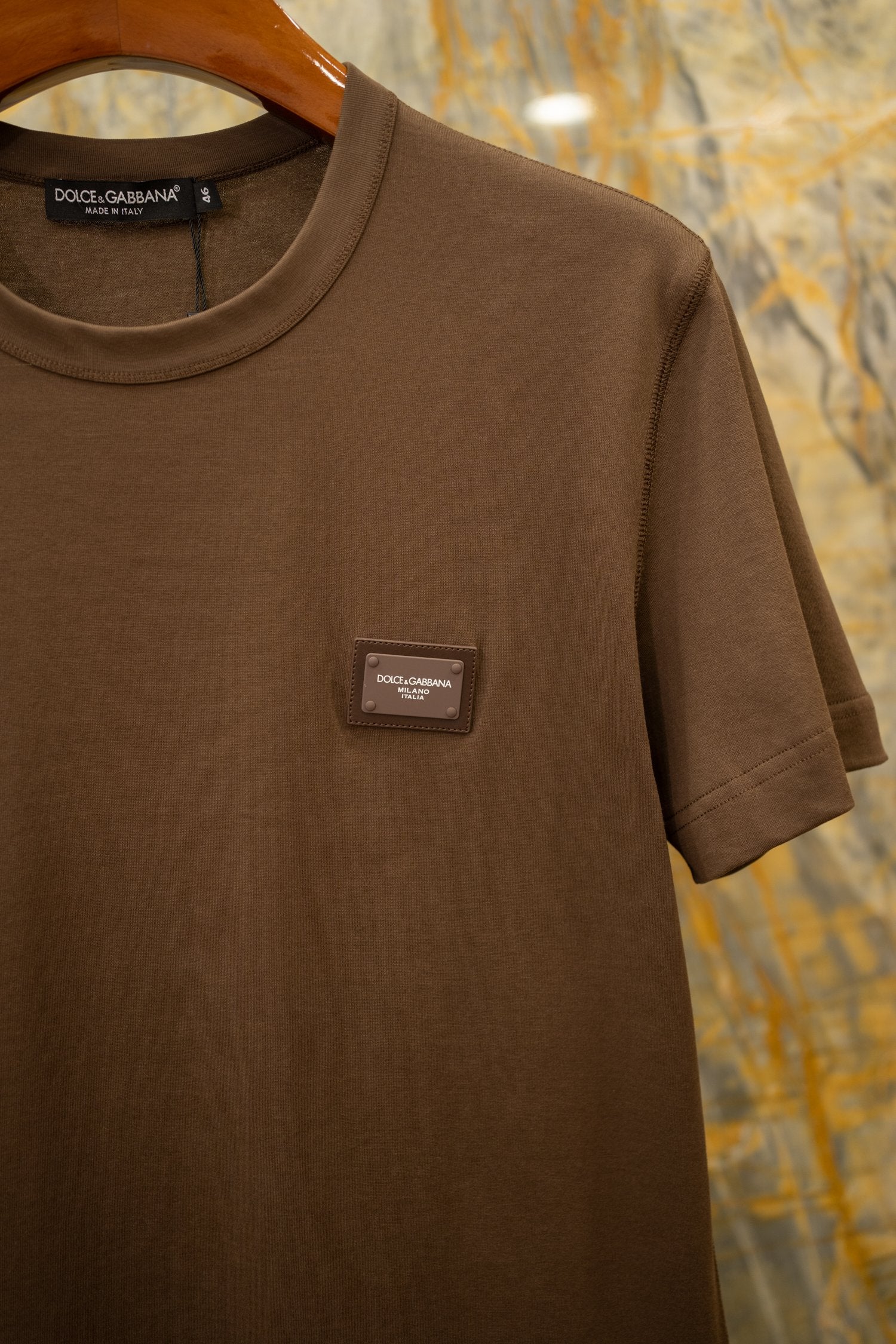 Camiseta Dolce & Gabbana D&G marrom