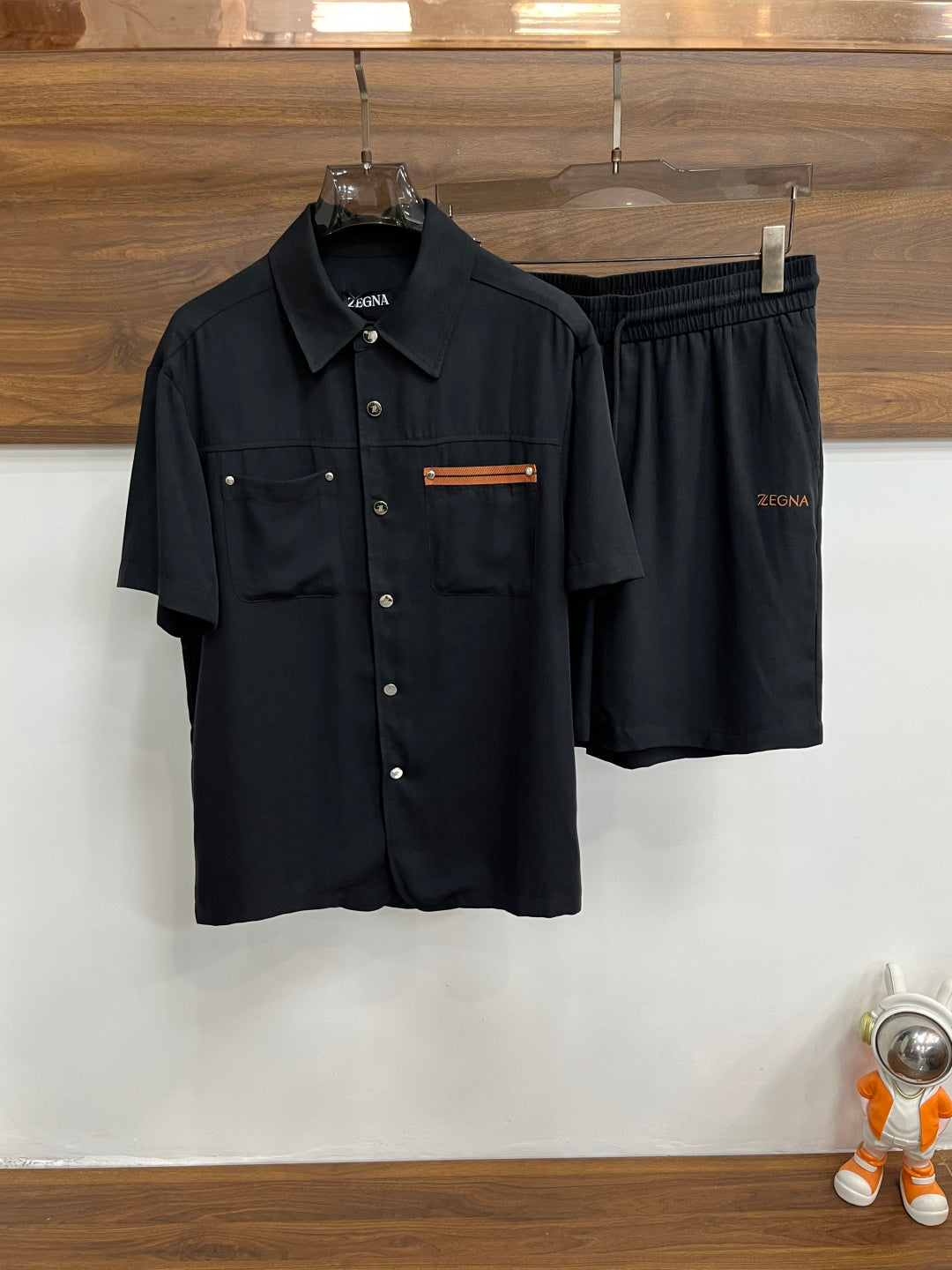 Conjunto Zegna Preto
