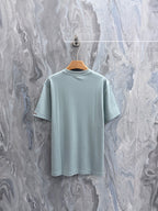 Camisa Algodão Zegna Cinza