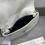 Bolsa Balenciaga BB Soft 23.5x14cm  branca