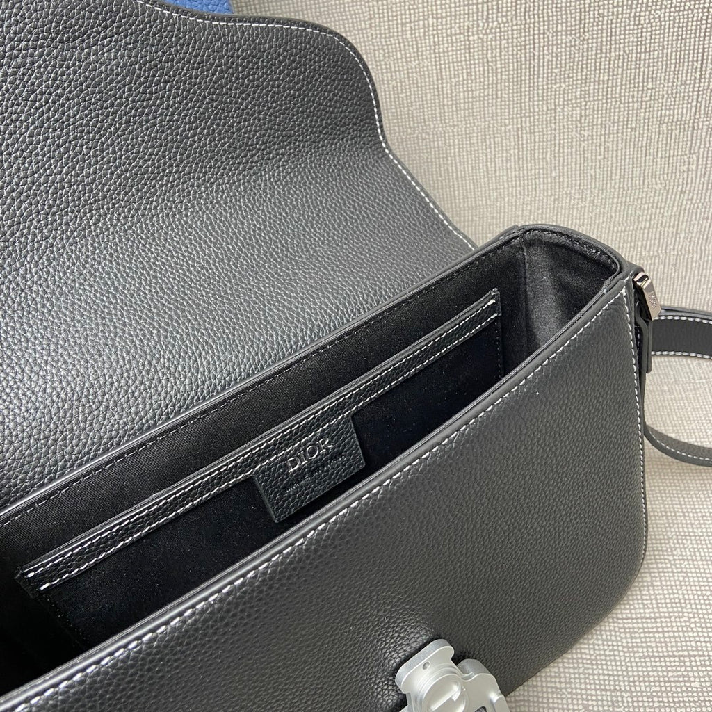 Bag Dior Saddle Messenger Pequena Preto 23x18x6CM