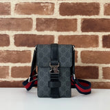 Bag Gucci Carteiro GG Mini Preto 11x18x4CM