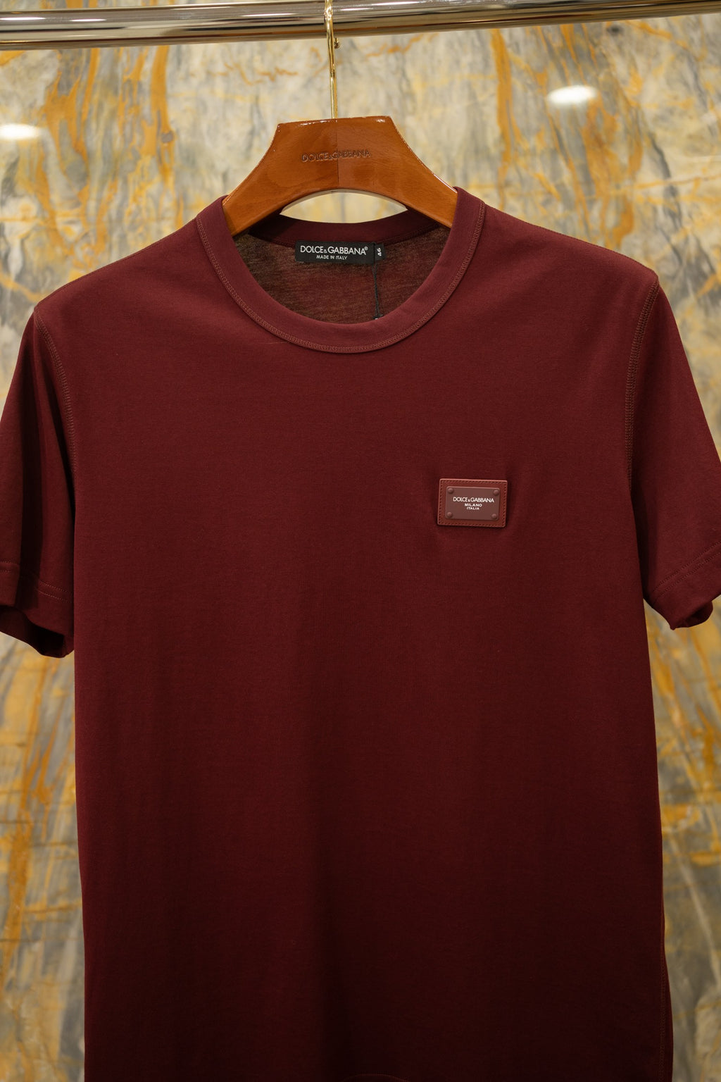 Camiseta Dolce & Gabbana D&G vinho