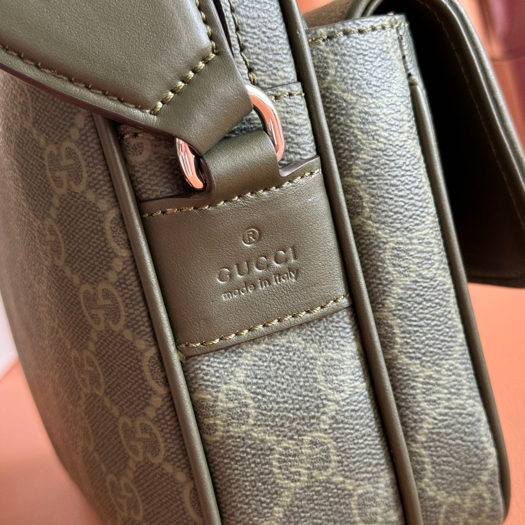 Bag Gucci Monogram GG Crossbody Verde 23x18x12cm