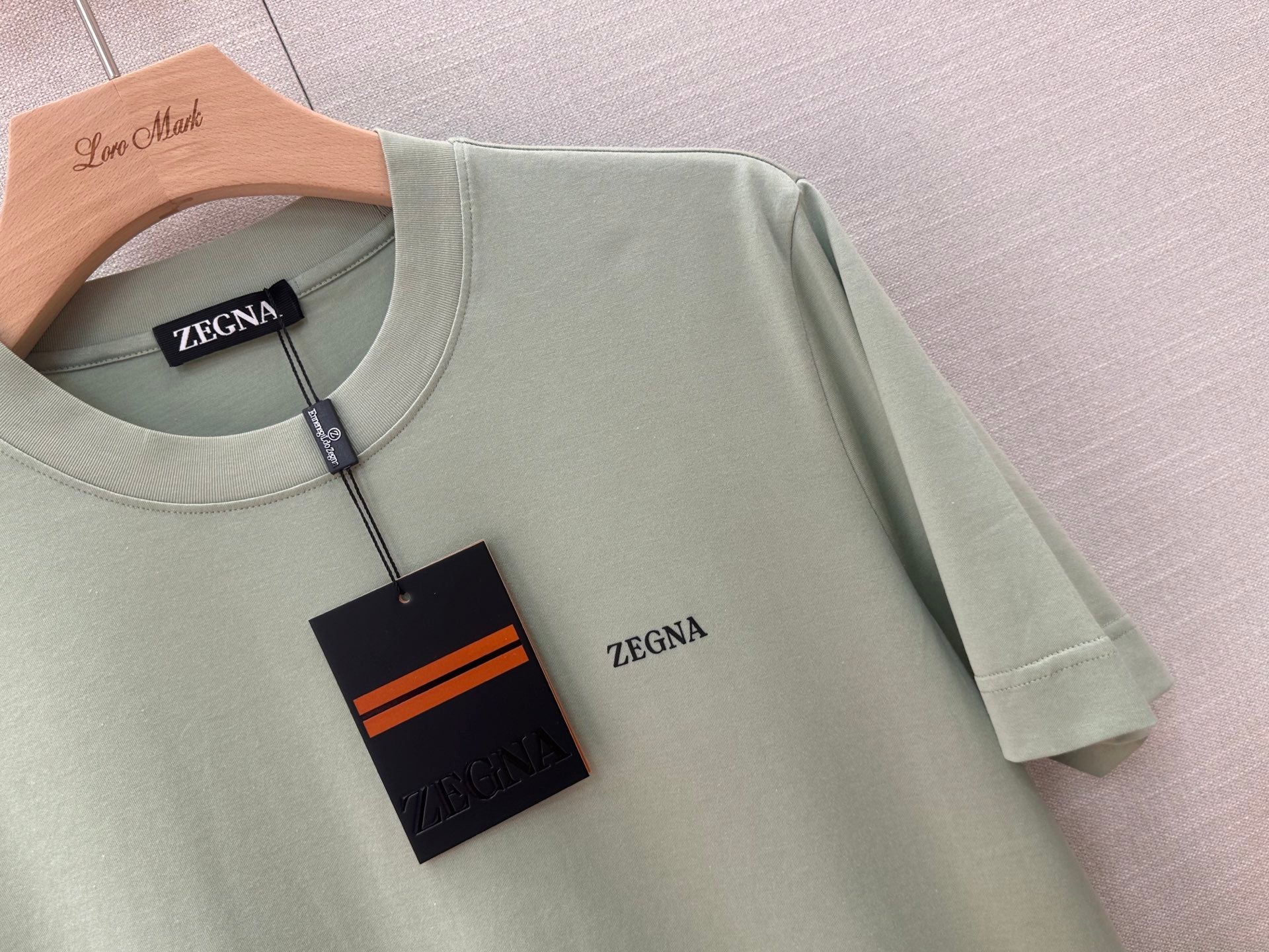 Camisa Algodão Zegna Verde