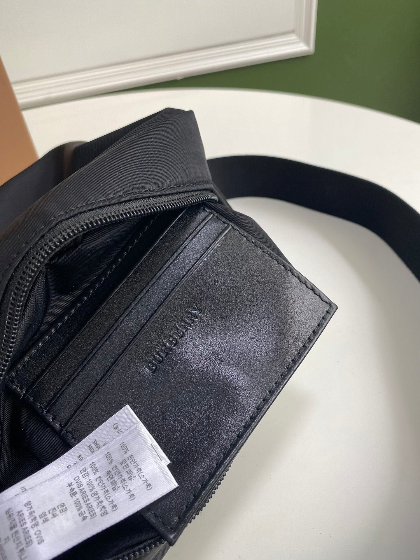 Bolsa Pochete Burberry Preto 22x11x16.5CM