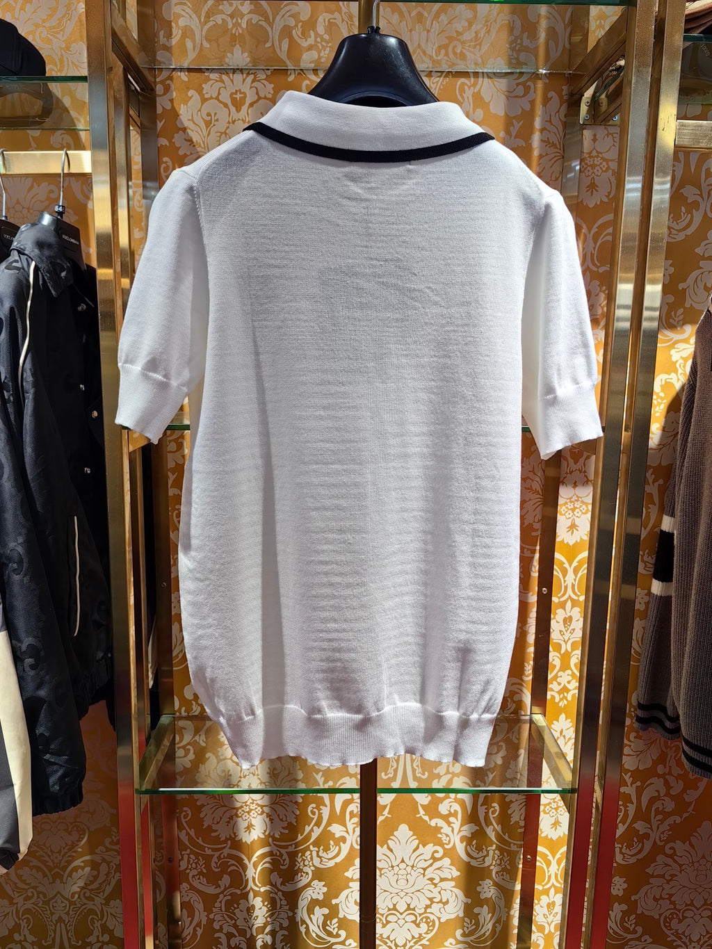 Camiseta Dolce & Gabbana D&G polo branca