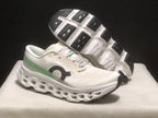 Tênis On Running Cloudmonster 3 branco/verde