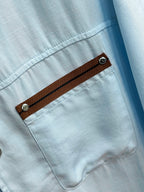 Conjunto Zegna Azul