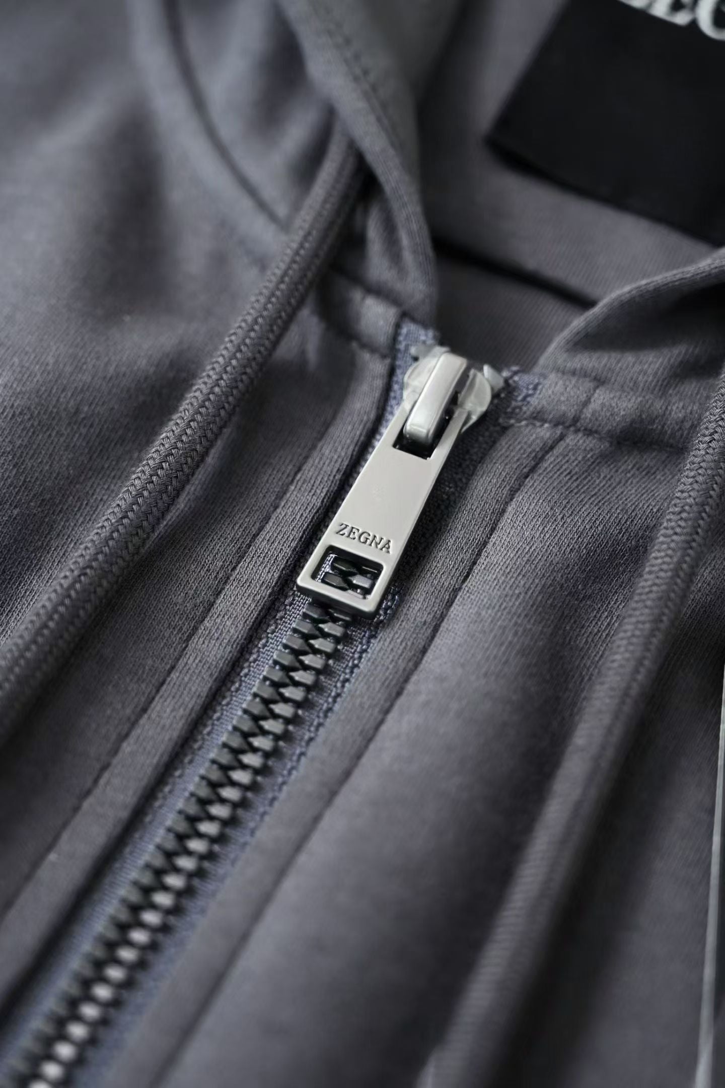Conjunto Moletom Zegna Cinza