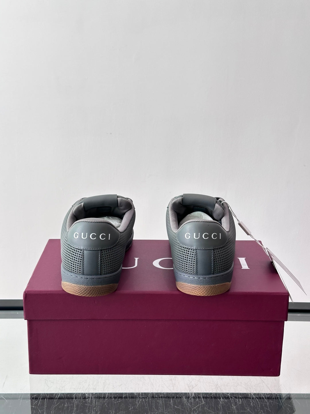 Tênis Gucci Screener Cinza