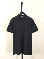 Camisa Polo Burberry de algodão Cavalo preta