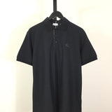 Camisa Polo Burberry de algodão Cavalo preta