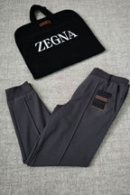 Conjunto Moletom Zegna Cinza