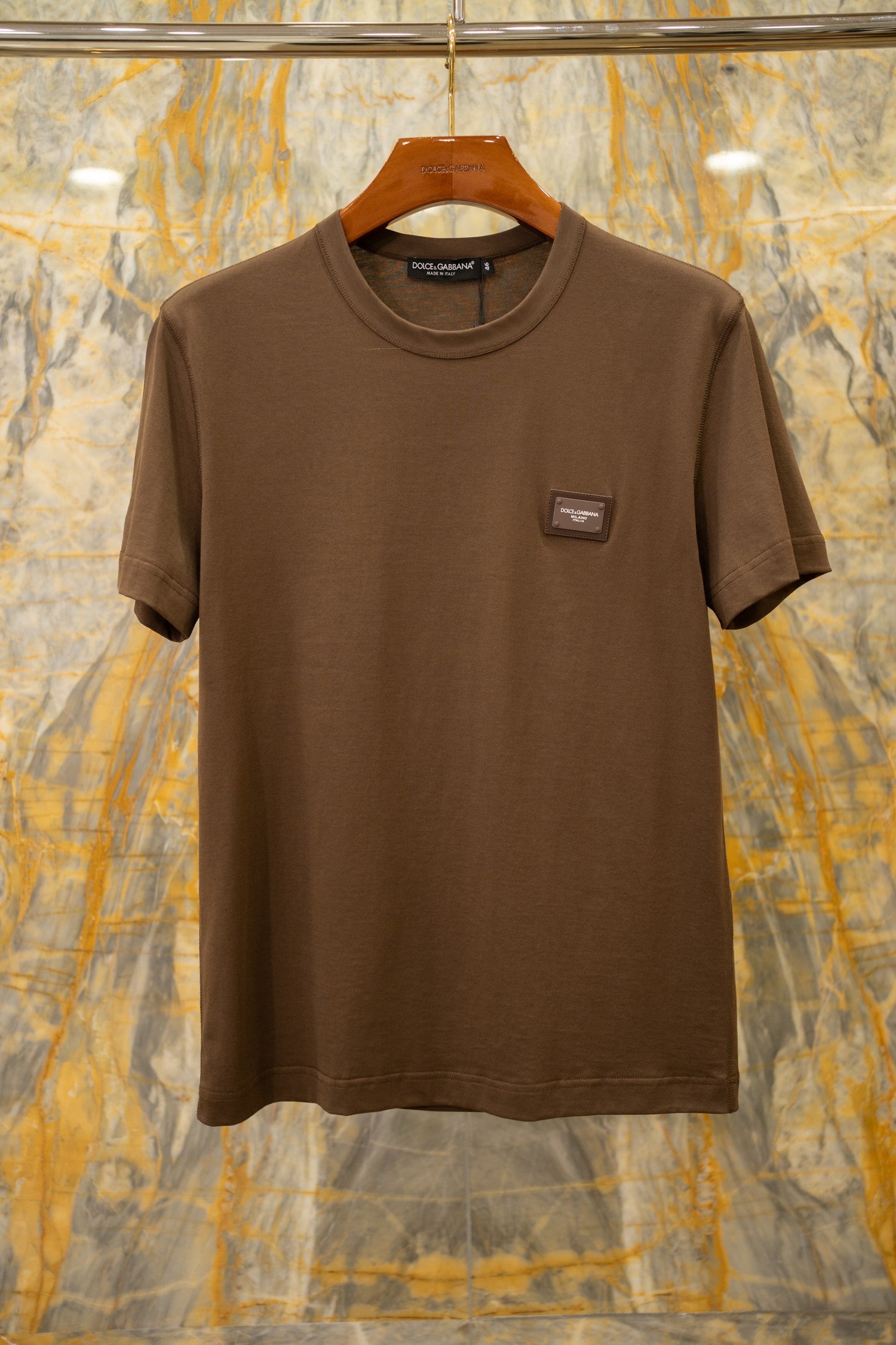 Camiseta Dolce & Gabbana D&G marrom