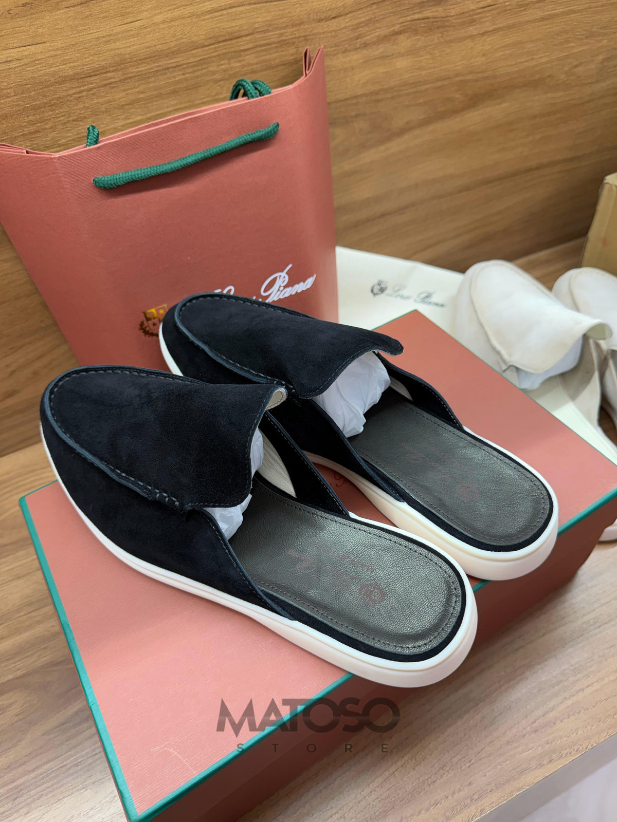 Loafer LP preto 42br pronta entrega