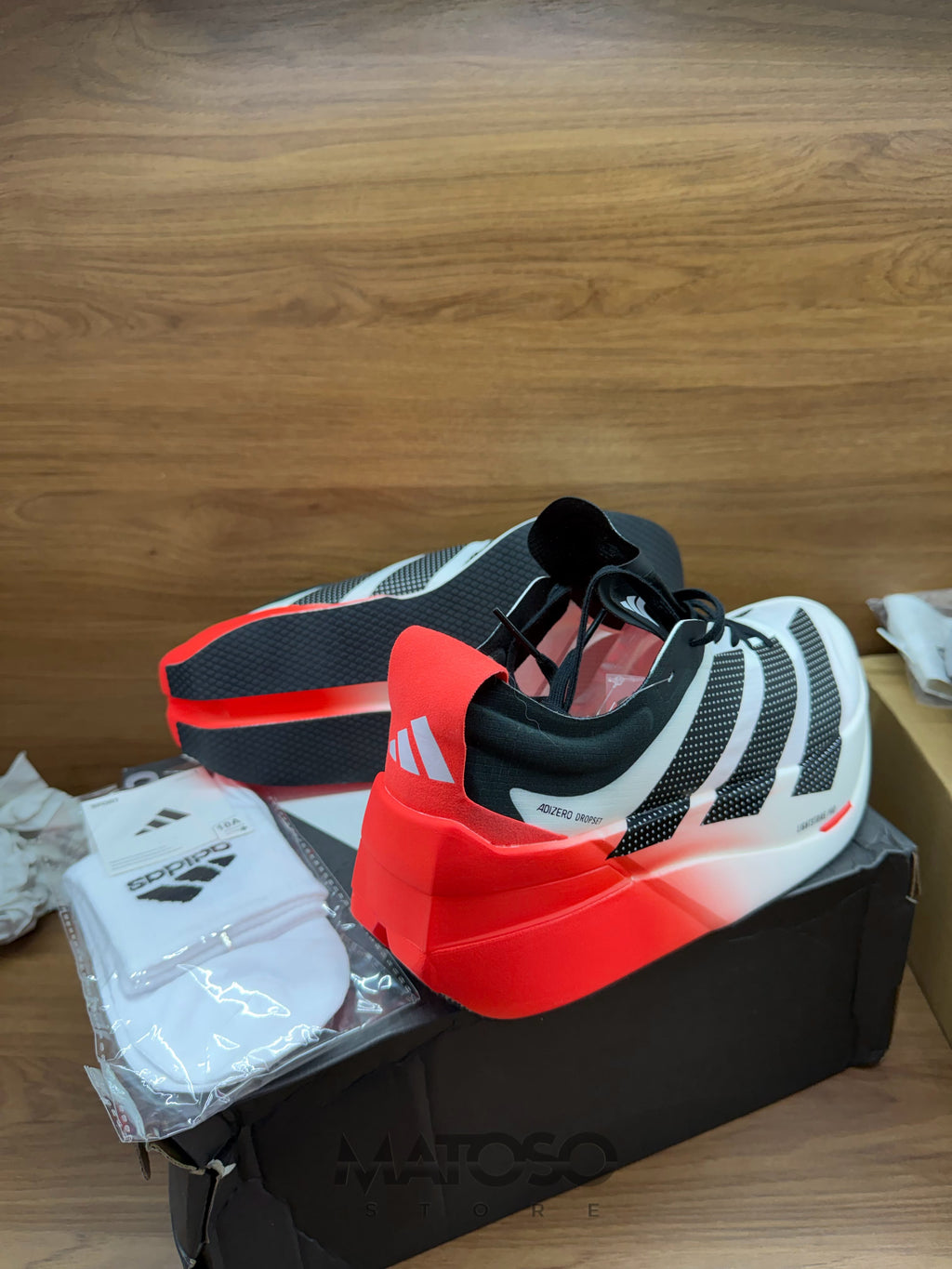 Tênis Adidas DropSet Elite degradê vermelho 40BR pronta entrega