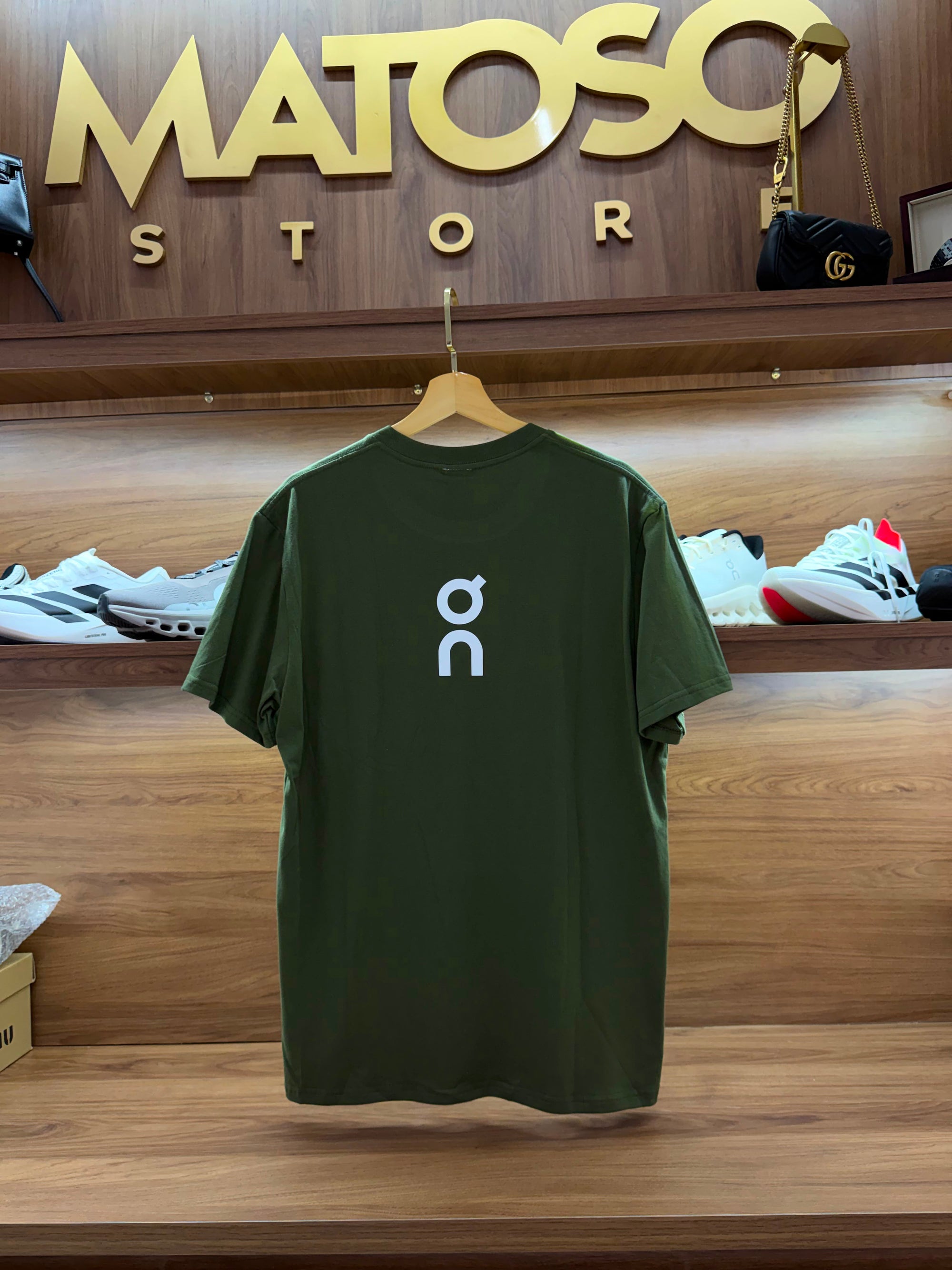 Camisa ON de algodão Verde