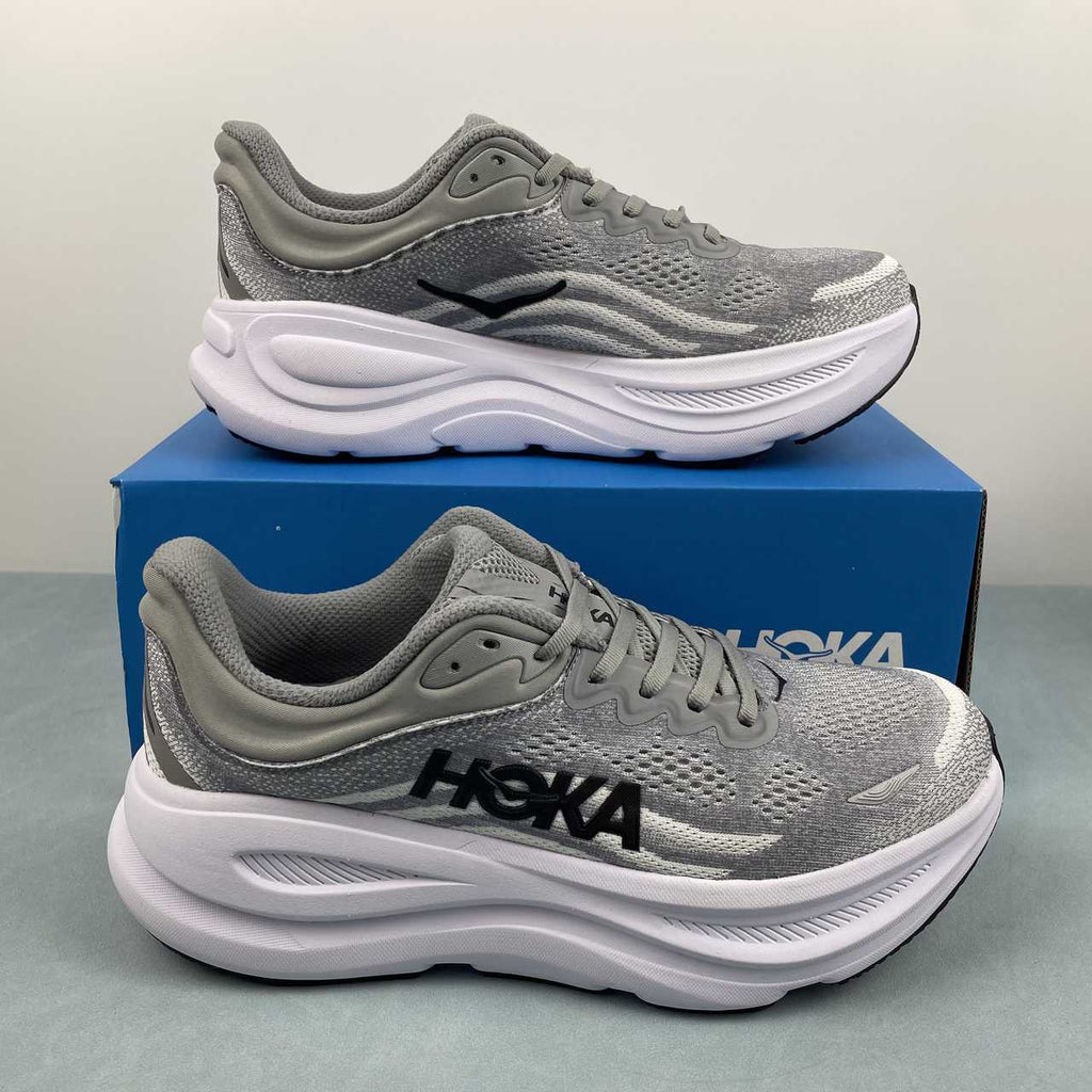 Tênis HOKA One One Bondi 9 Cinza